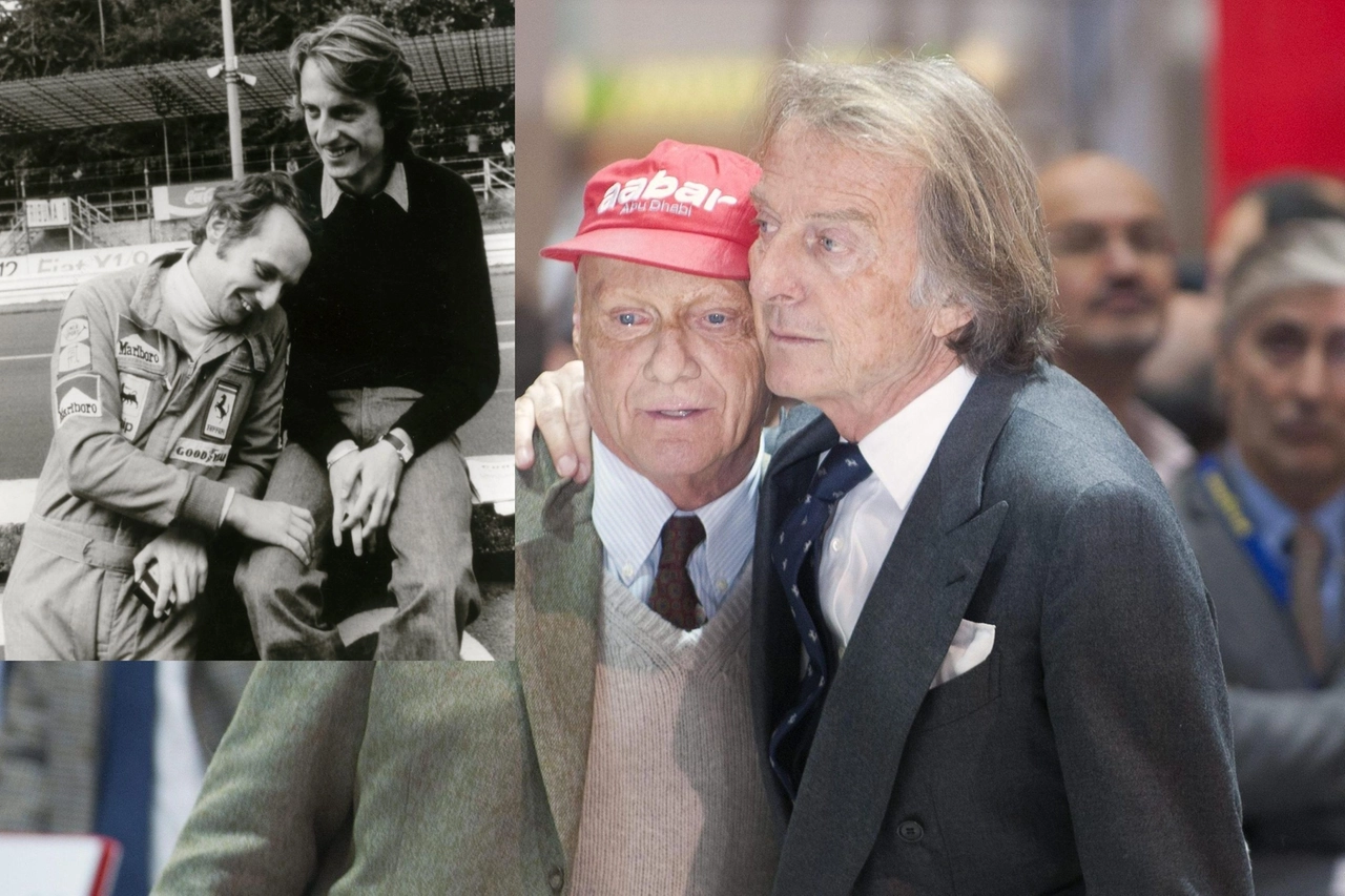 Lauda e Montezemolo  (combo) 