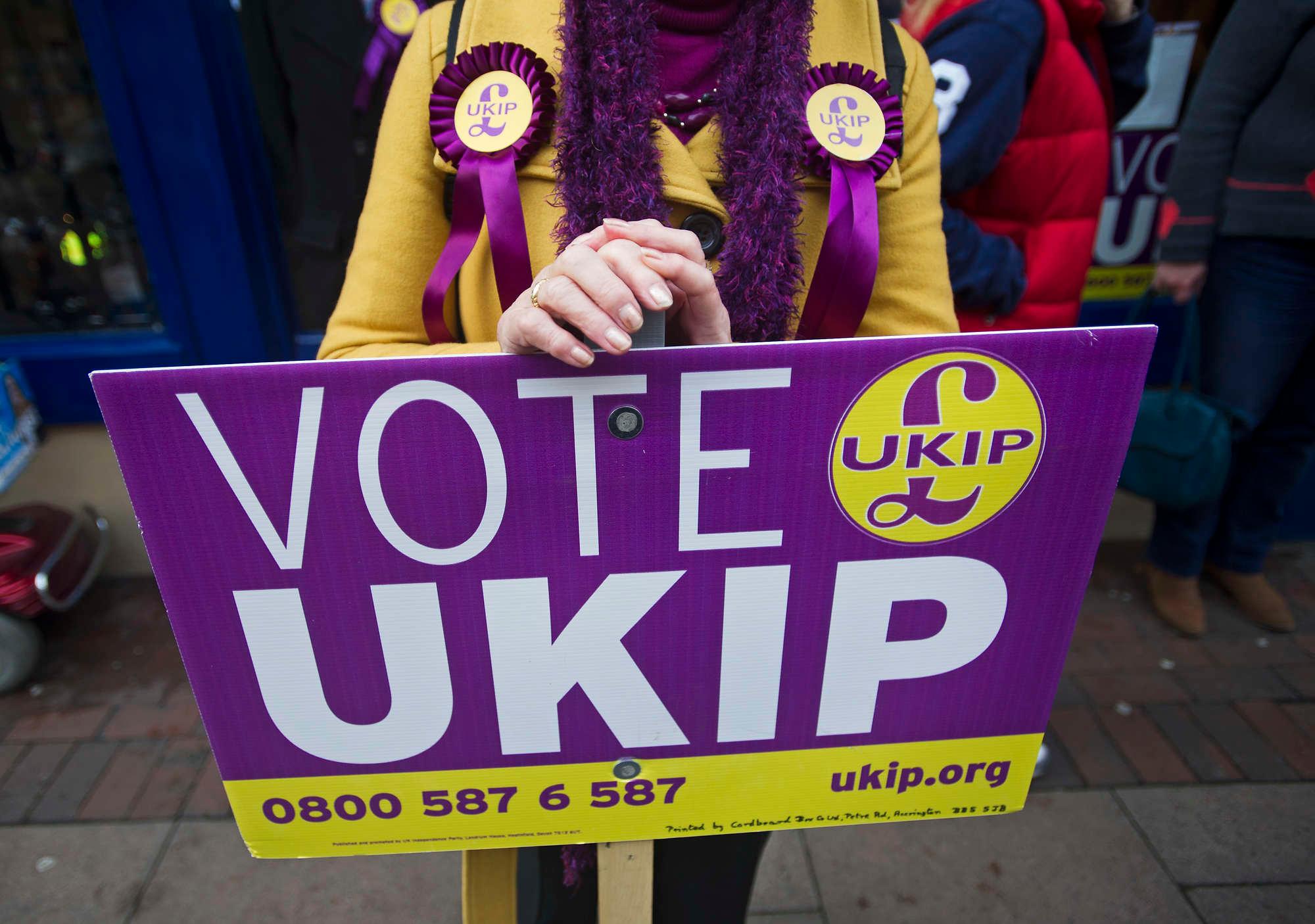 Scandalo nell'estrema destra inglese Ukip: candidata lascia e accusa di ...