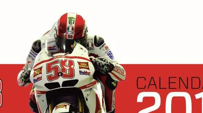 Moto: un calendario per Simoncelli