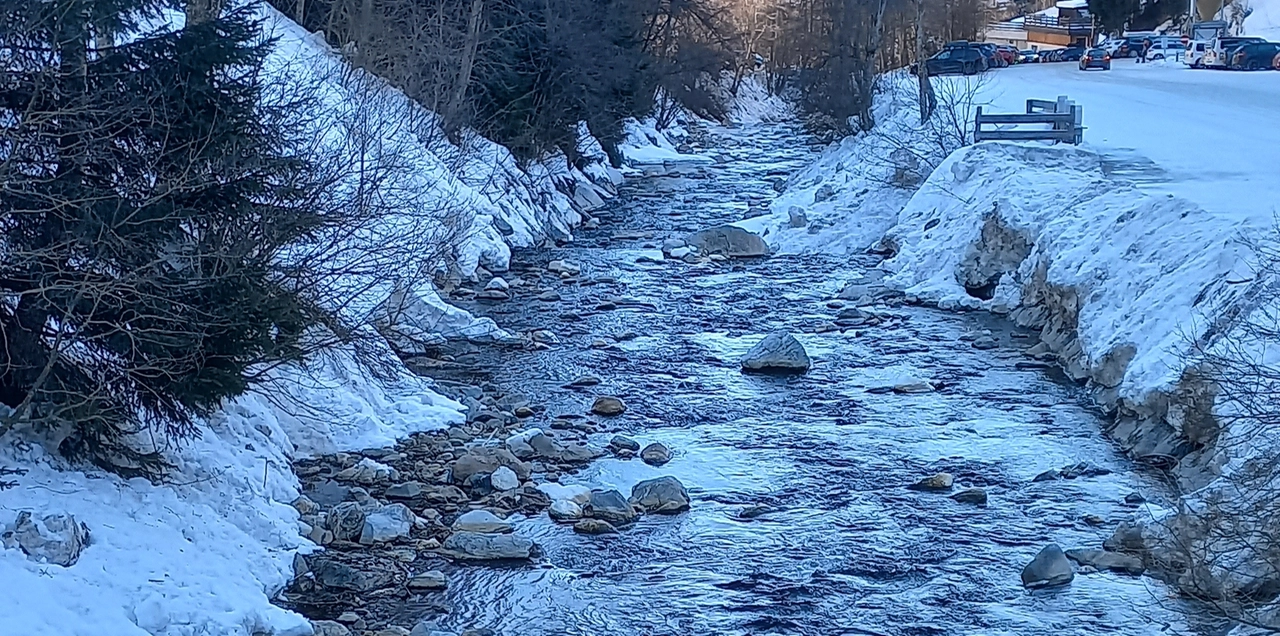 Il rio di Racines nell'omonima valle