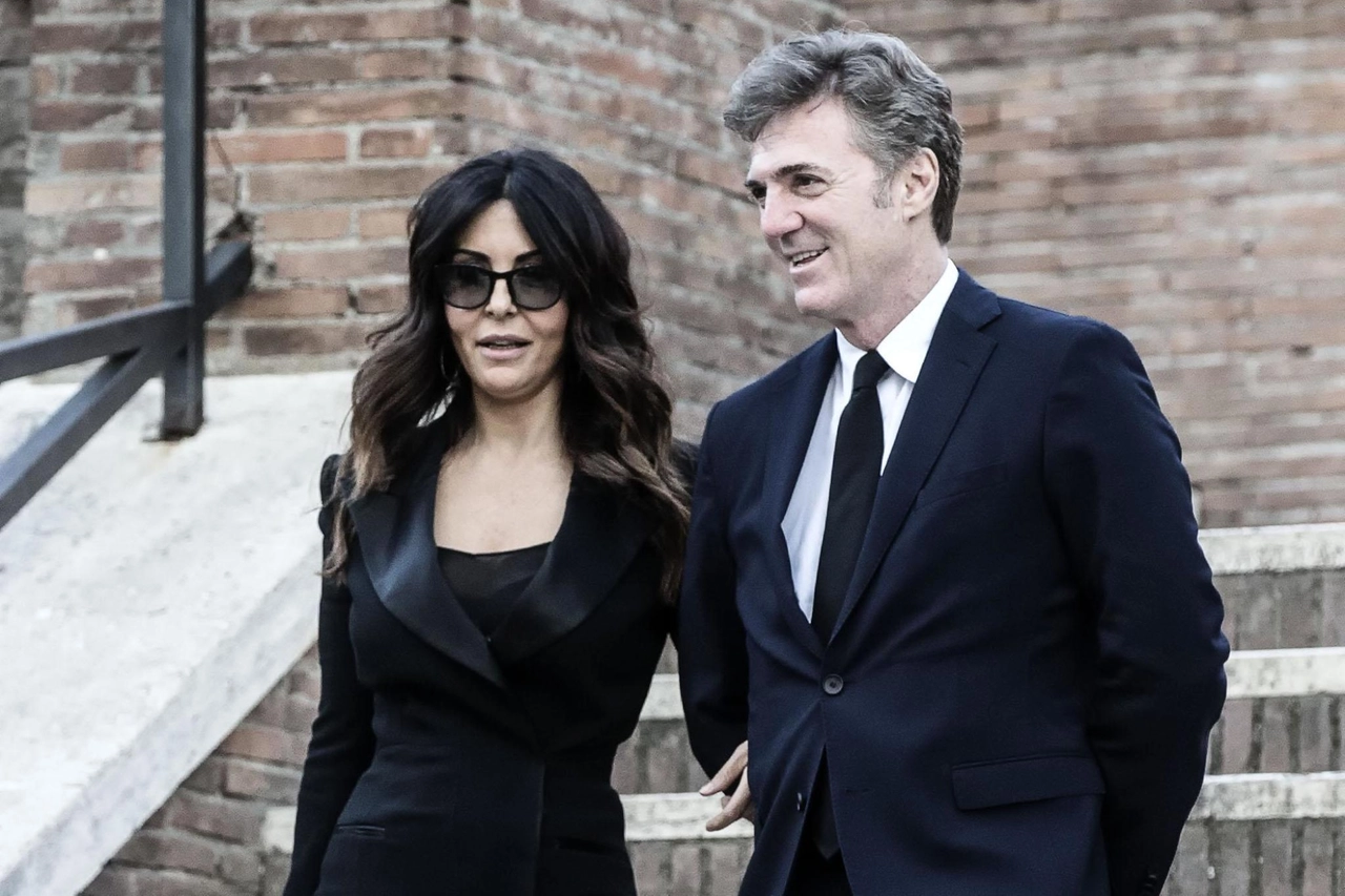 Flavio cattaneo con la moglie Sabrina Ferilli