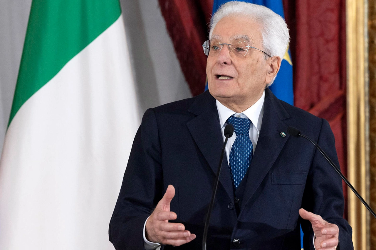 Il presidente della Repubblica, Sergio Mattarella