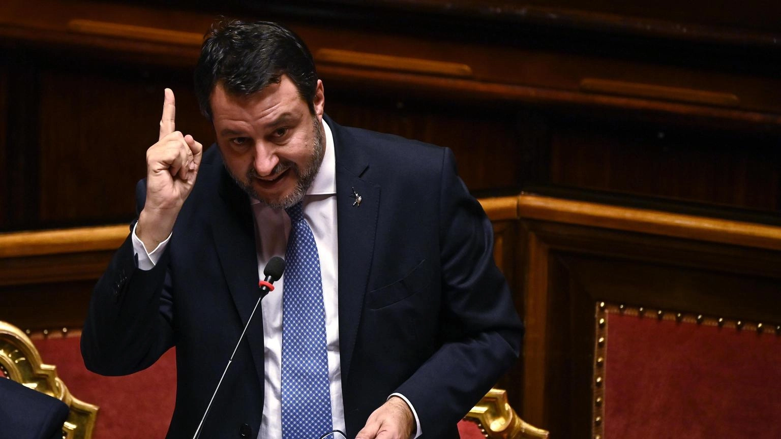 Salvini, noi a fiaccolata per Navalny, Italia aiuti la pace