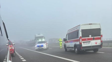 Ancora nebbia sulla A22 del Brennero: 50 km/h e safety car