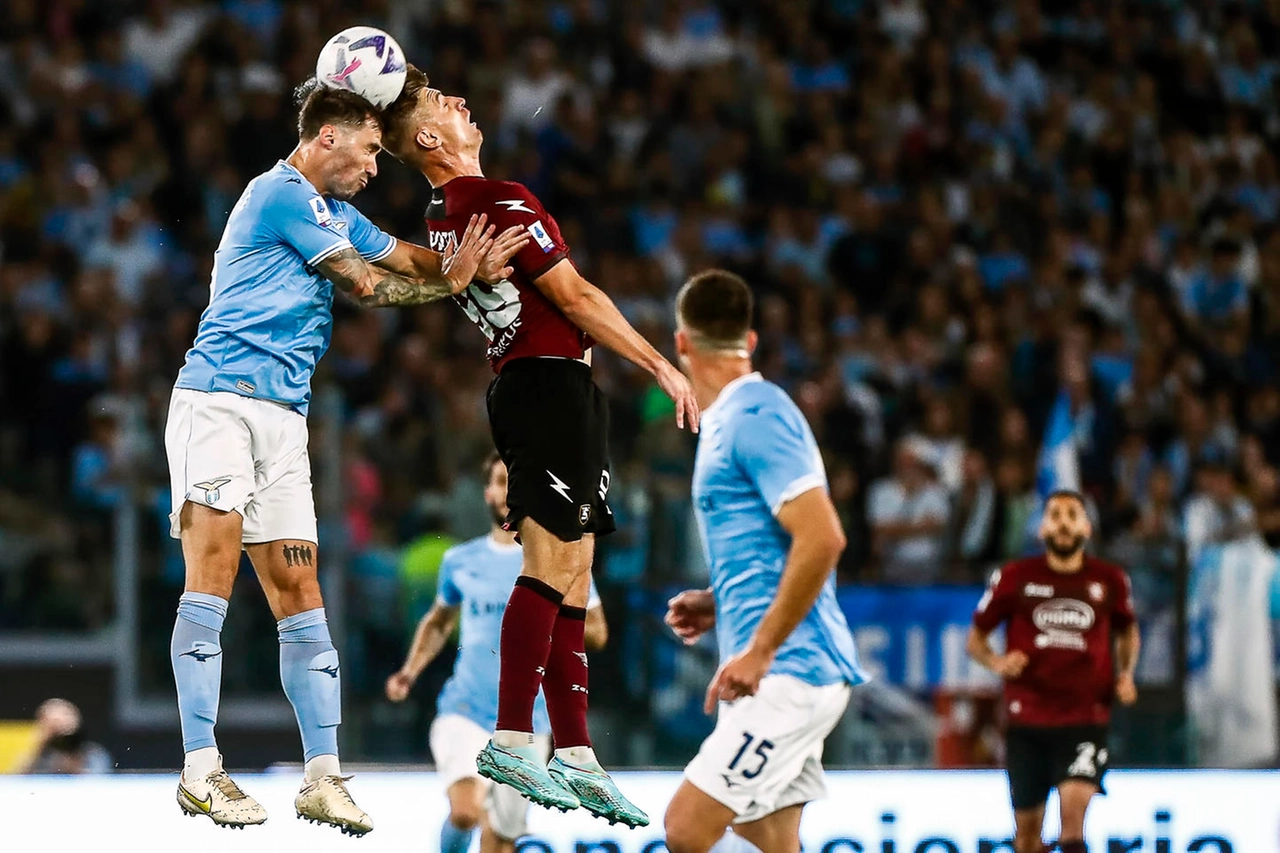 Lazio-Salernitana (Ansa)