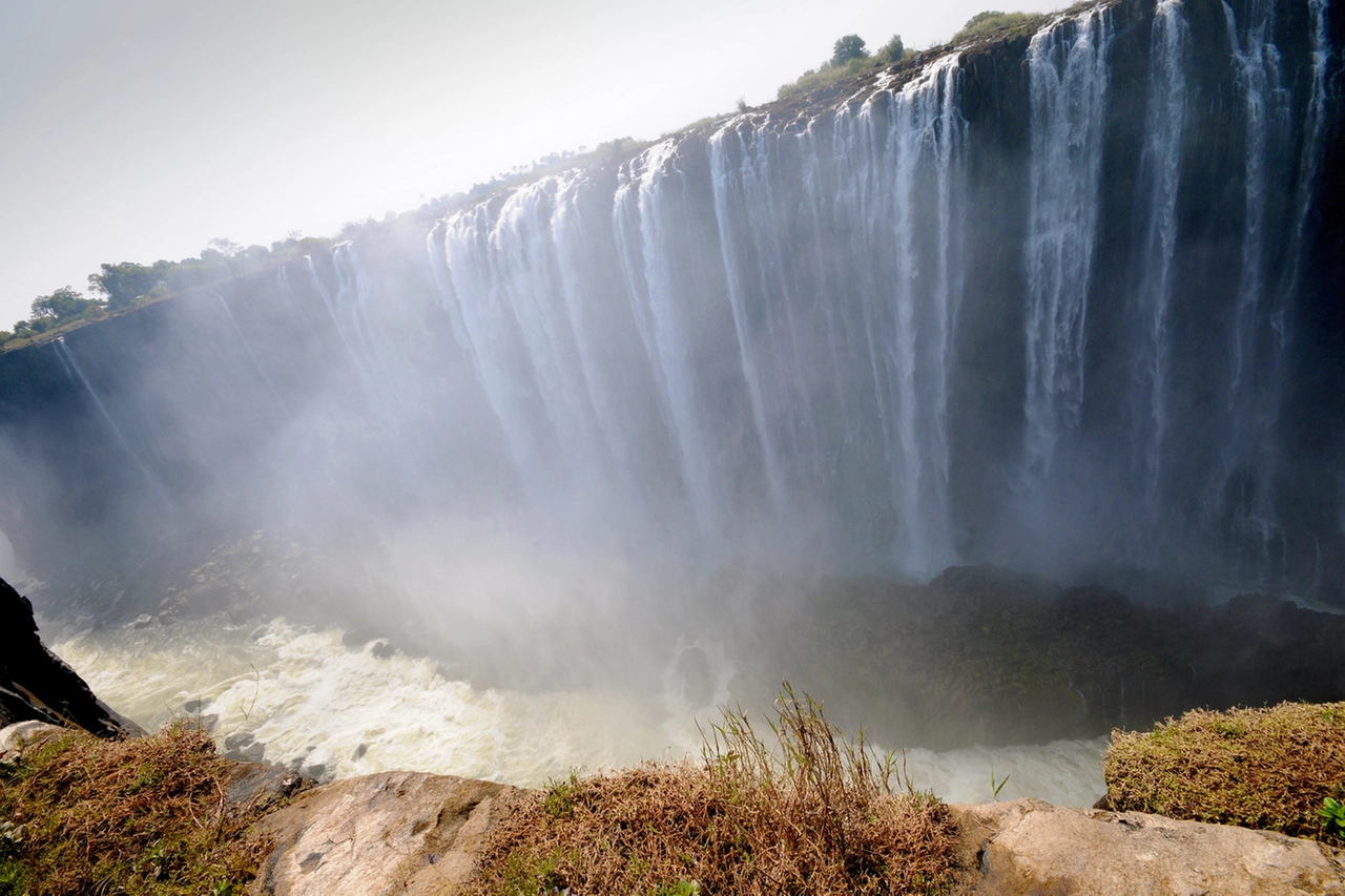 Le Cascate Vittoria in una foto d'archivio