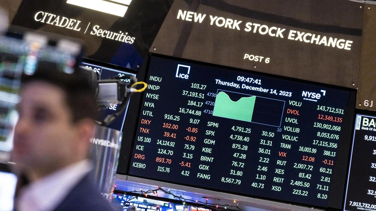 Wall Street apre in calo, Dj -0,20%, Nasdaq -0,54%