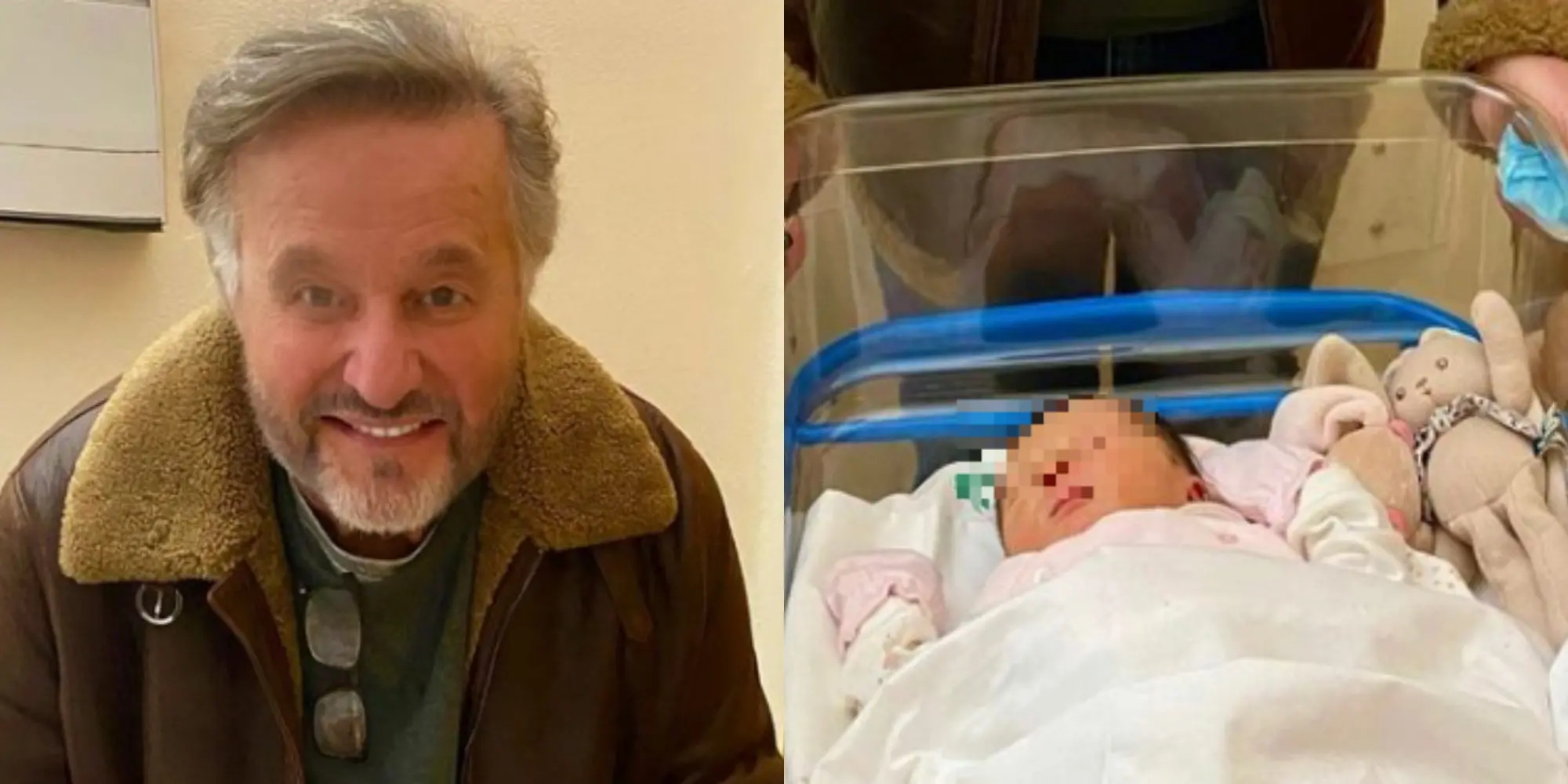 Christian De Sica è diventato nonno: è nata la nipotina Bianca