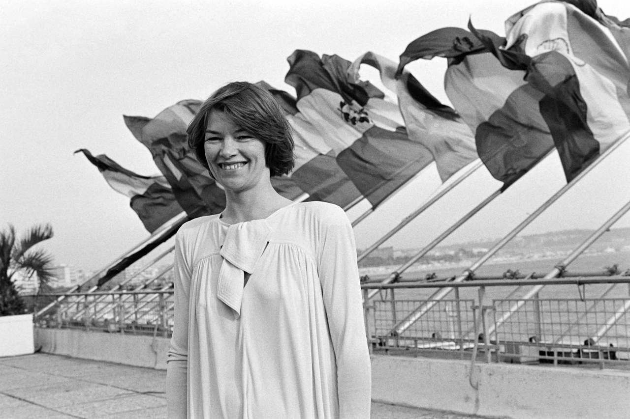 L'attrice Glenda Jackson al Festival di Canne del 1976 (Afp)