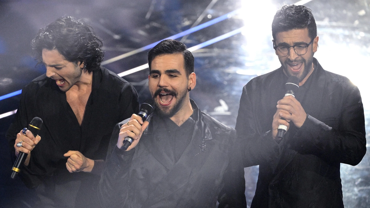 'Il Volo' sul palco dell'Ariston