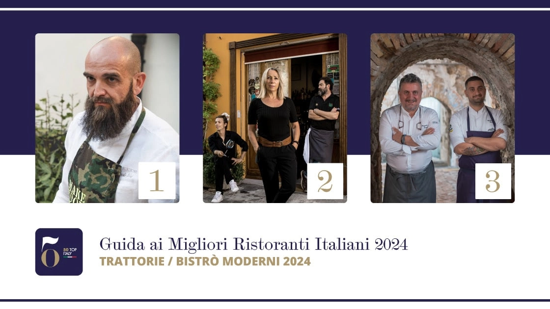 50 Top Italy 2024 Trattorie