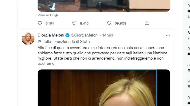 Discorso Giorgia Meloni: "Sovvertiremo ancora i pronostici"