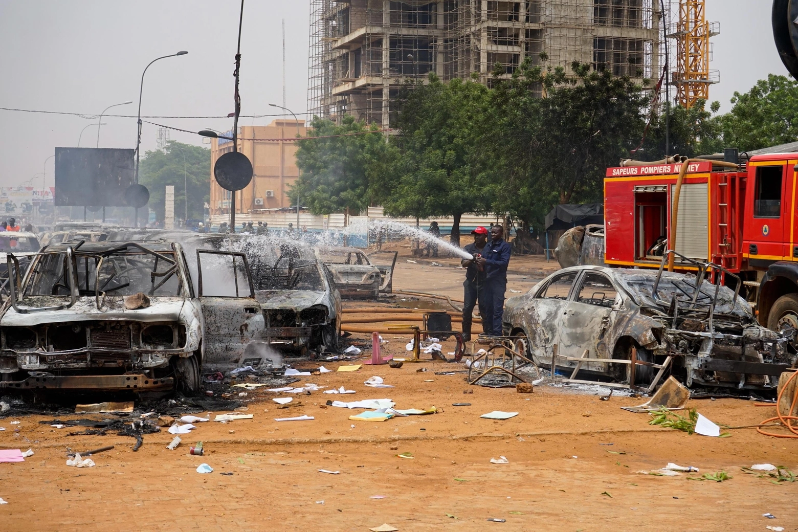 Caos in Niger dopo il colpo di Stato (Ansa)