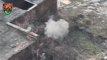 Kiev distrugge una stazione di Starlink usata dai russi (video Telegram)