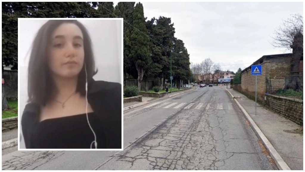 Giulia Gargano e il luogo dell'incidente: vai dei Platani a Manziana