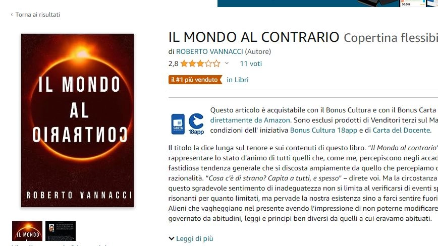 Il libro del generale Vannacci è il più venduto su Amazon