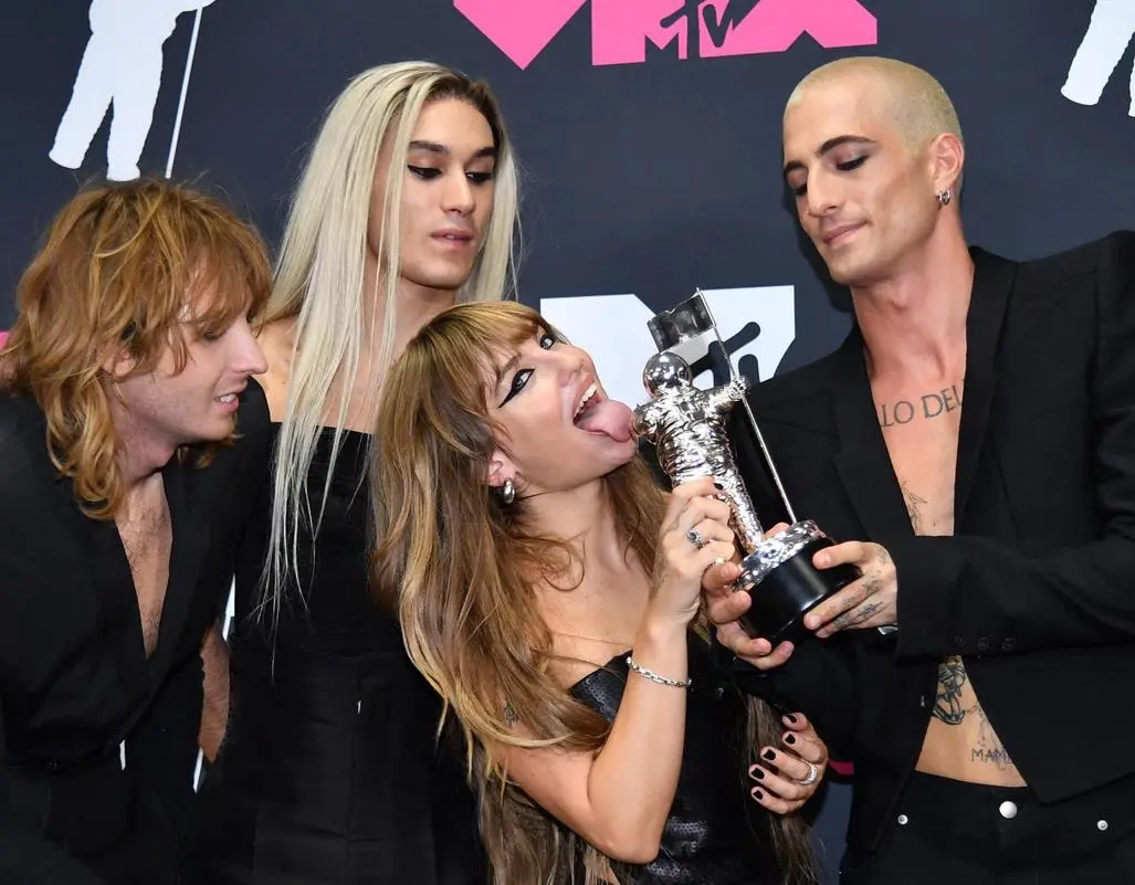 I Maneskin trionfano agli Mtv European Music Awards