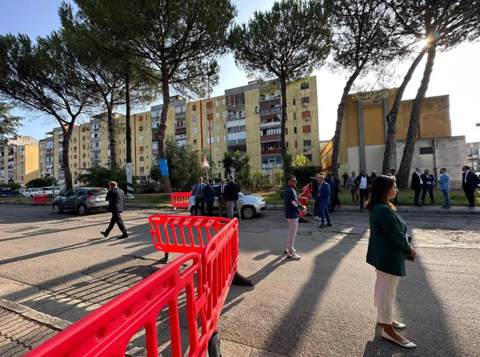 Meloni A Caivano, Parco Verde Blindato Dall'alba