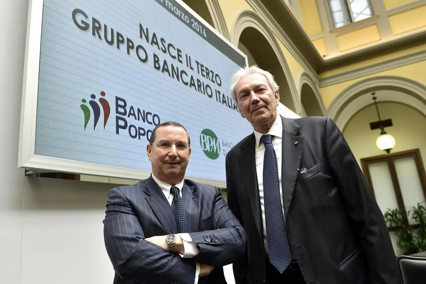 Bpm e Banco Popolare, fusione storica