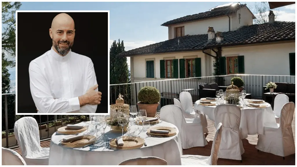 L’Hotel Villa Fiesole affida il ristorante 'Serrae' ad Antonello Sardi, due volte stella Michelin