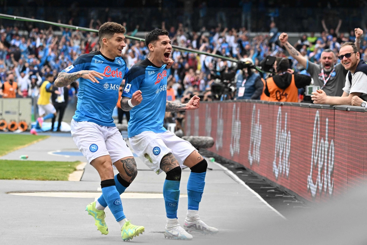 Il Napoli si prepara a festeggiare lo scudetto