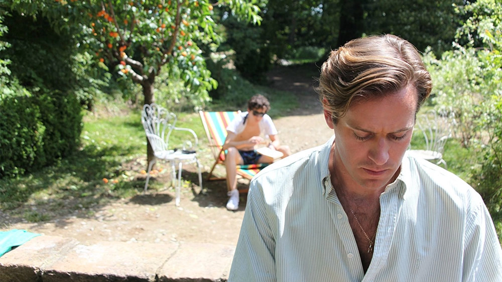 Armie Hammer in "Chiamami col tuo nome"