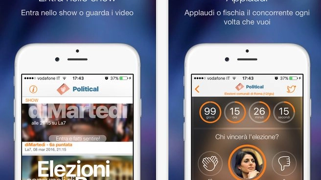 App per seguire le elezioni amministrative 2016 (da sito itunes.apple.com)