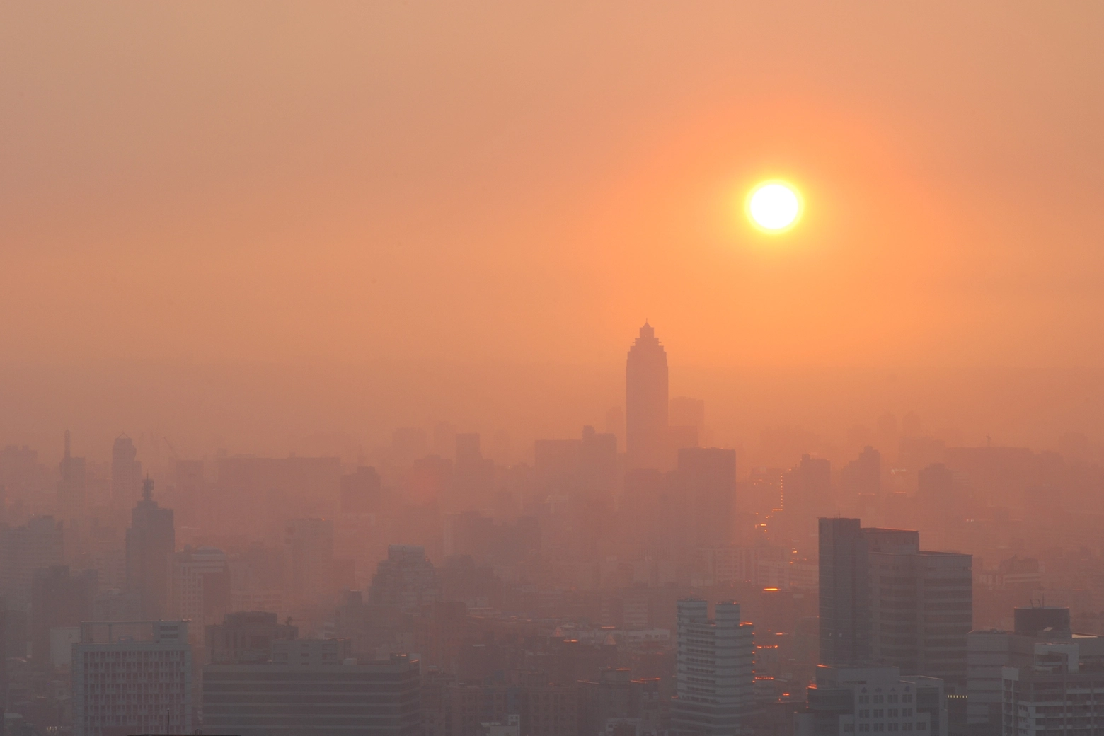 Smog in città (foto d'archivio)