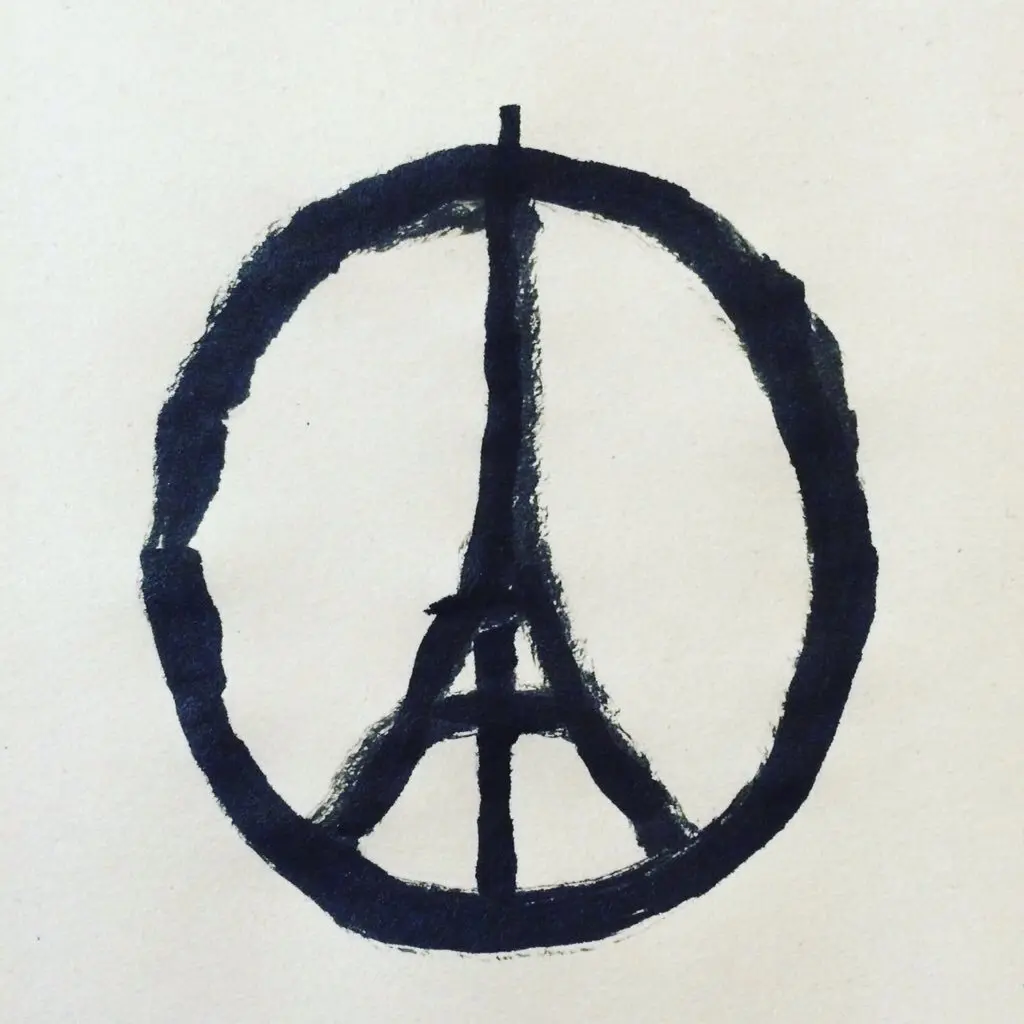 'Peace for Paris', Banksy: "Quel disegno non è mio"