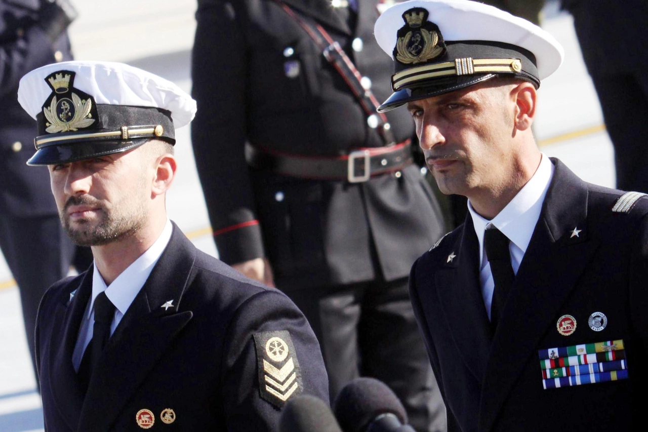 Massimiliano Latorre e Salvatore Girone