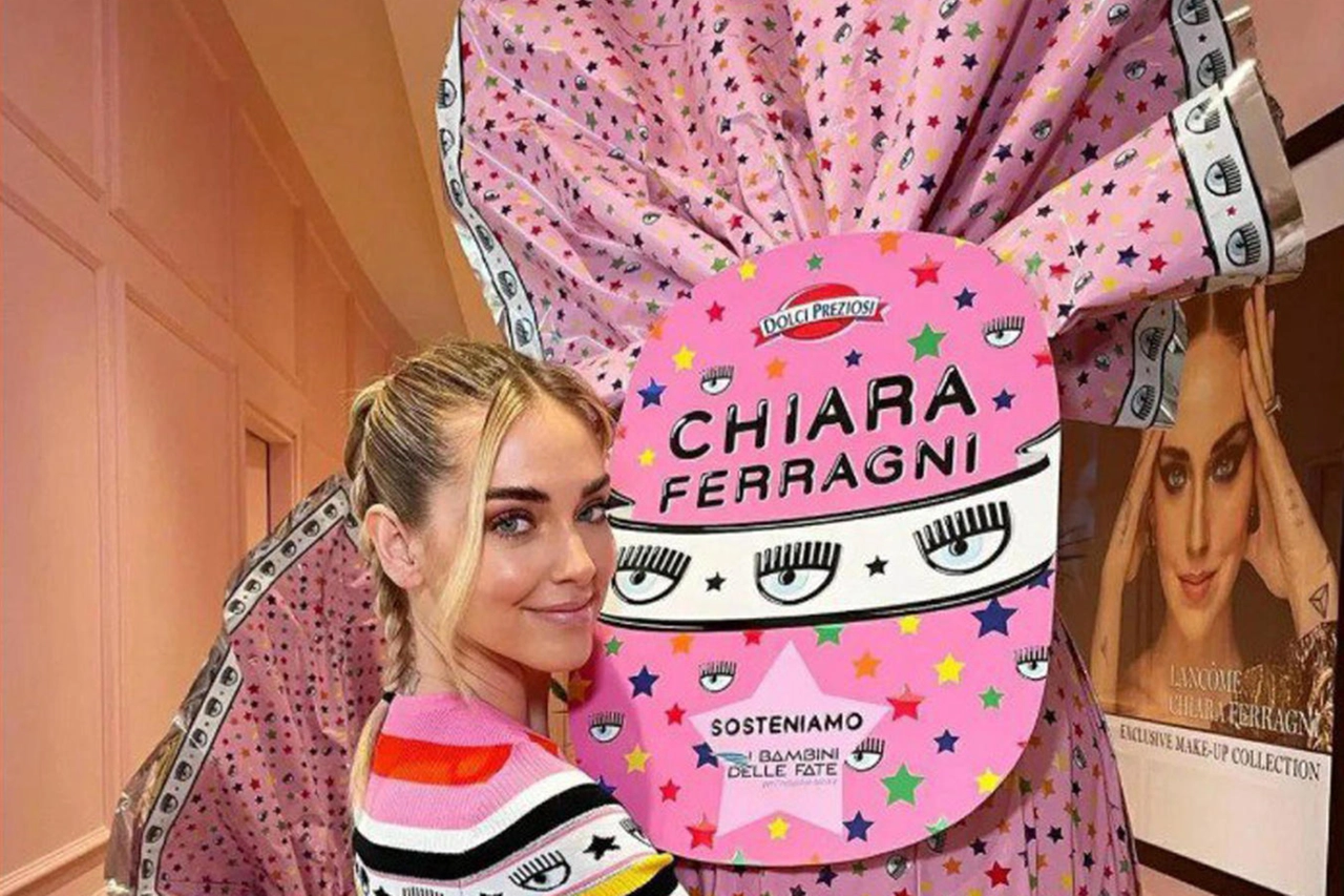 Chiara Ferragni con le sue uova di Pasqua "benefiche"