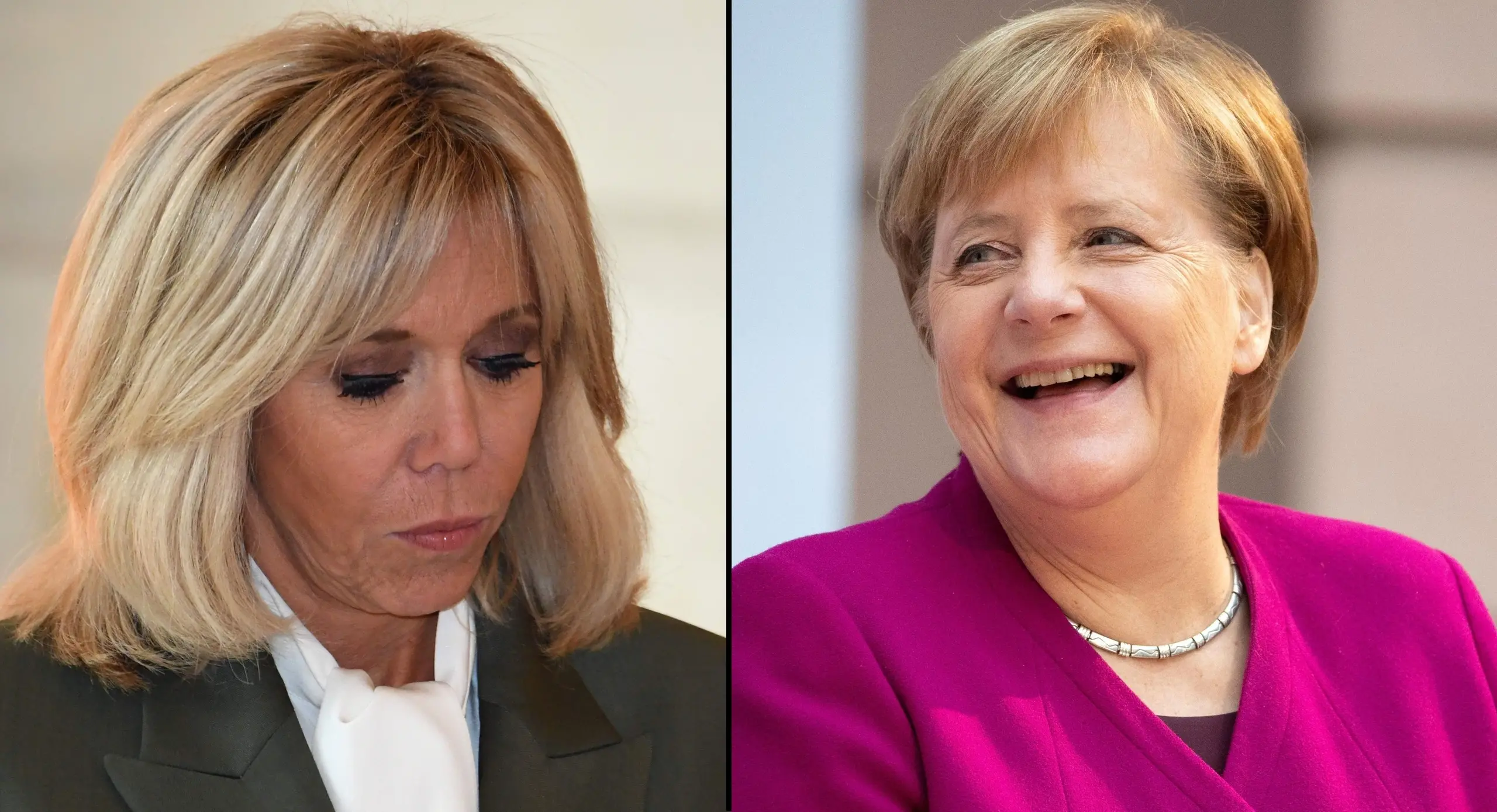 "Lei è la signora Macron?". "No, sono Angela Merkel". E la gaffe è servita