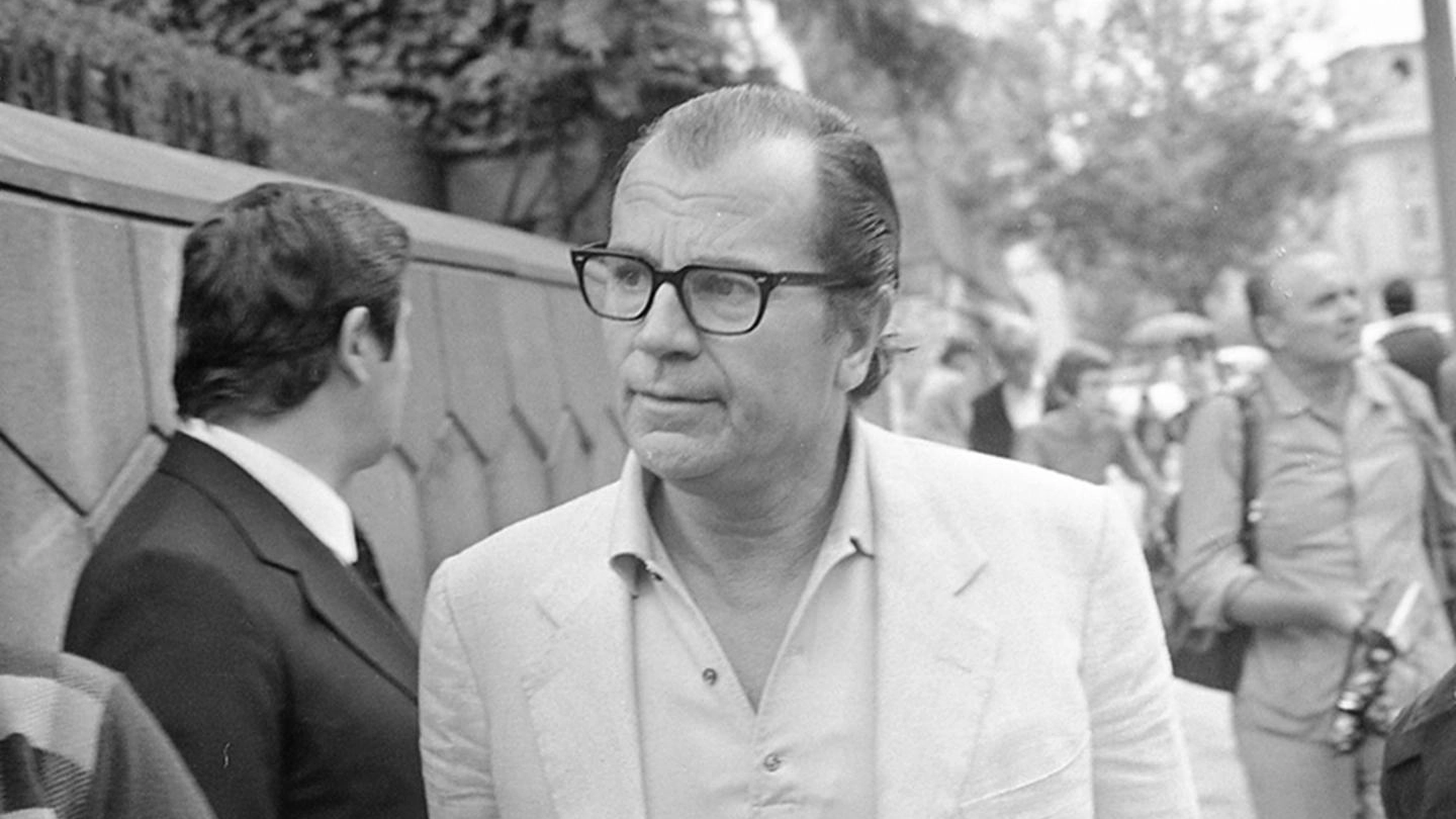 L'attore Gabriele Ferzetti in una immagine del 26 settembre 1973 (Ansa)