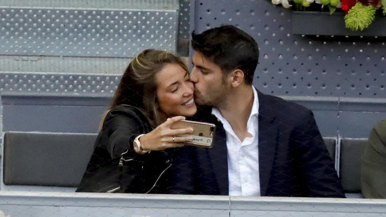 Alvaro Morata e Alice Campello 