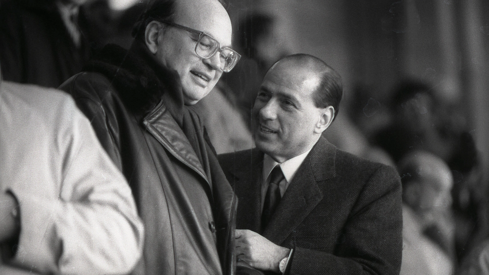 Silvio Berlusconi with Bettino Craxi (AG Aldo Liverani SAS)