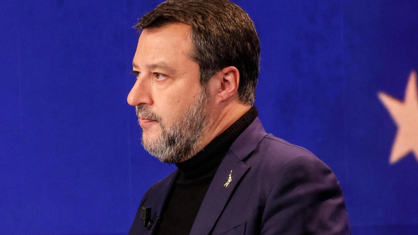 Il leader leghista Matteo Salvini, vicepremier e ministro dei Trasporti