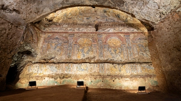 Parco del Colosseo, torna alla luce una lussuosa domus: è decorata con un mosaico rustico senza confronti