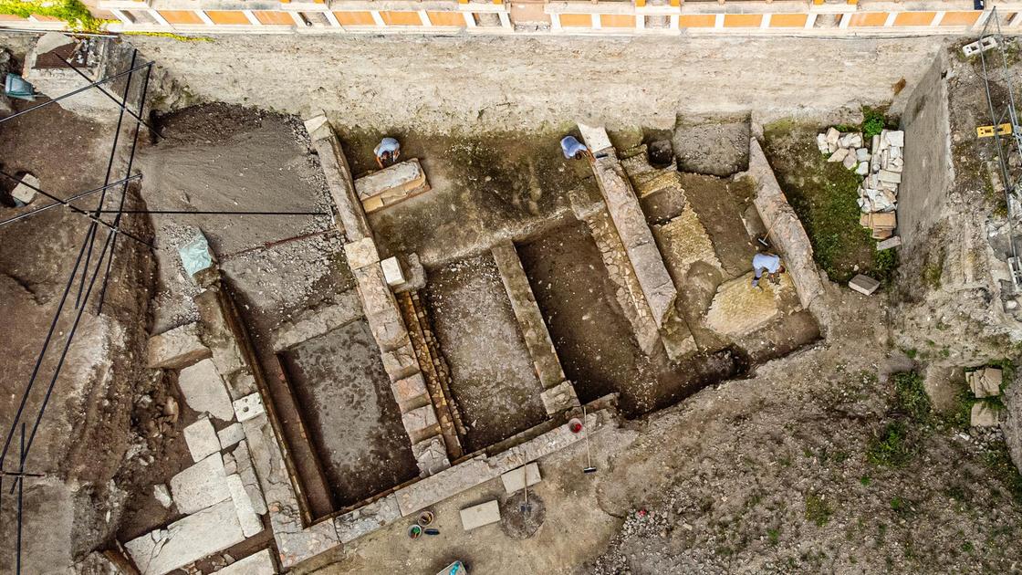 Roma, ritrovato il teatro di Nerone a Palazzo della Rovere