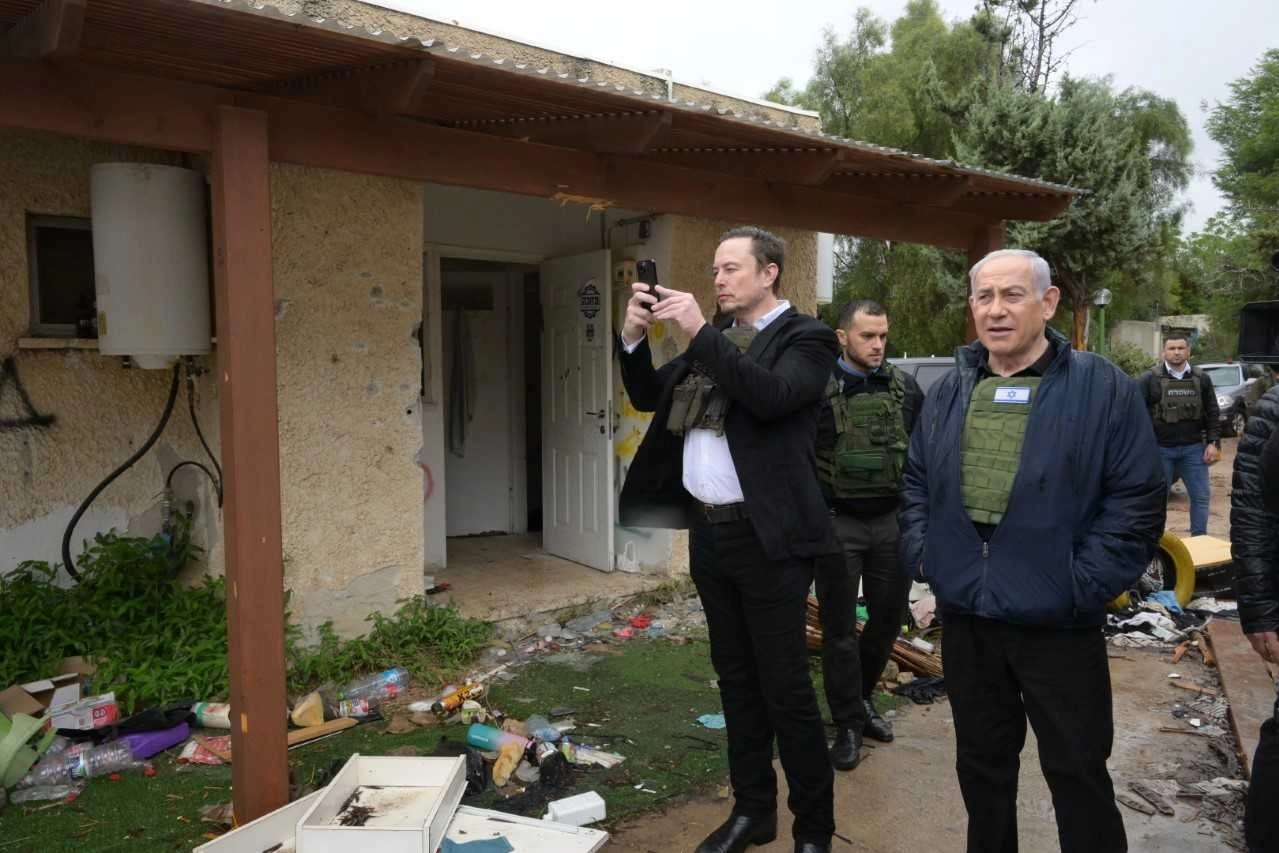 Elon Musk in Israele