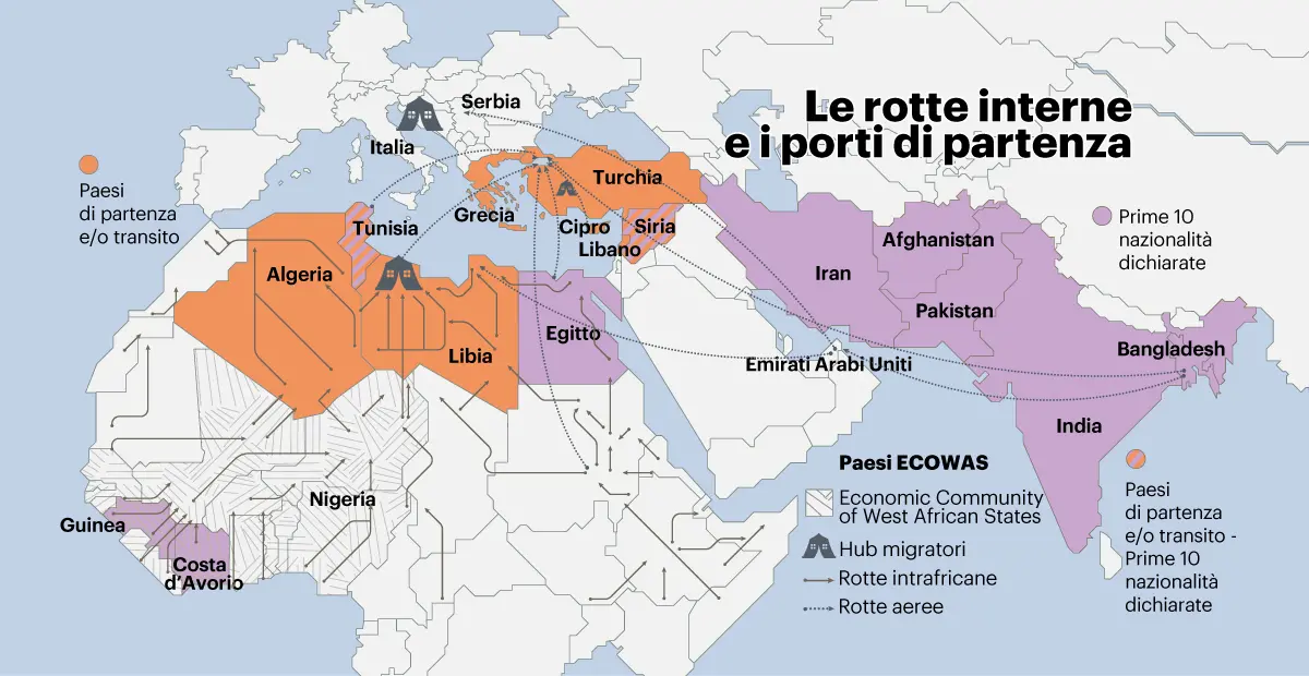 Migranti, l'allarme degli 007: esodo da Libia e Tunisia. Affari d'oro per i trafficanti