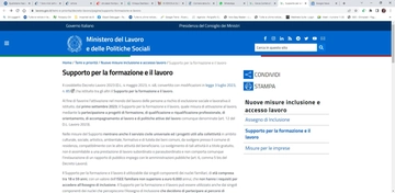 Supporto formazione e lavoro: come e chi può chiedere i 350 euro. Requisiti e guida