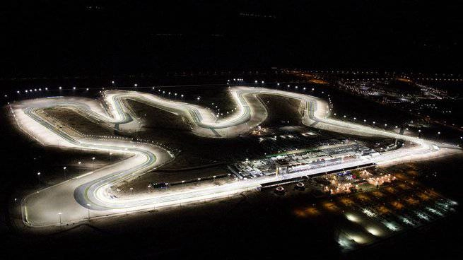 Il circuito di Losail in Qatar