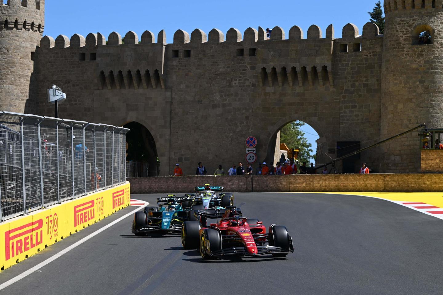 Formula 1, Gp Baku Leclerc il più veloce nelle prima giornata di prove