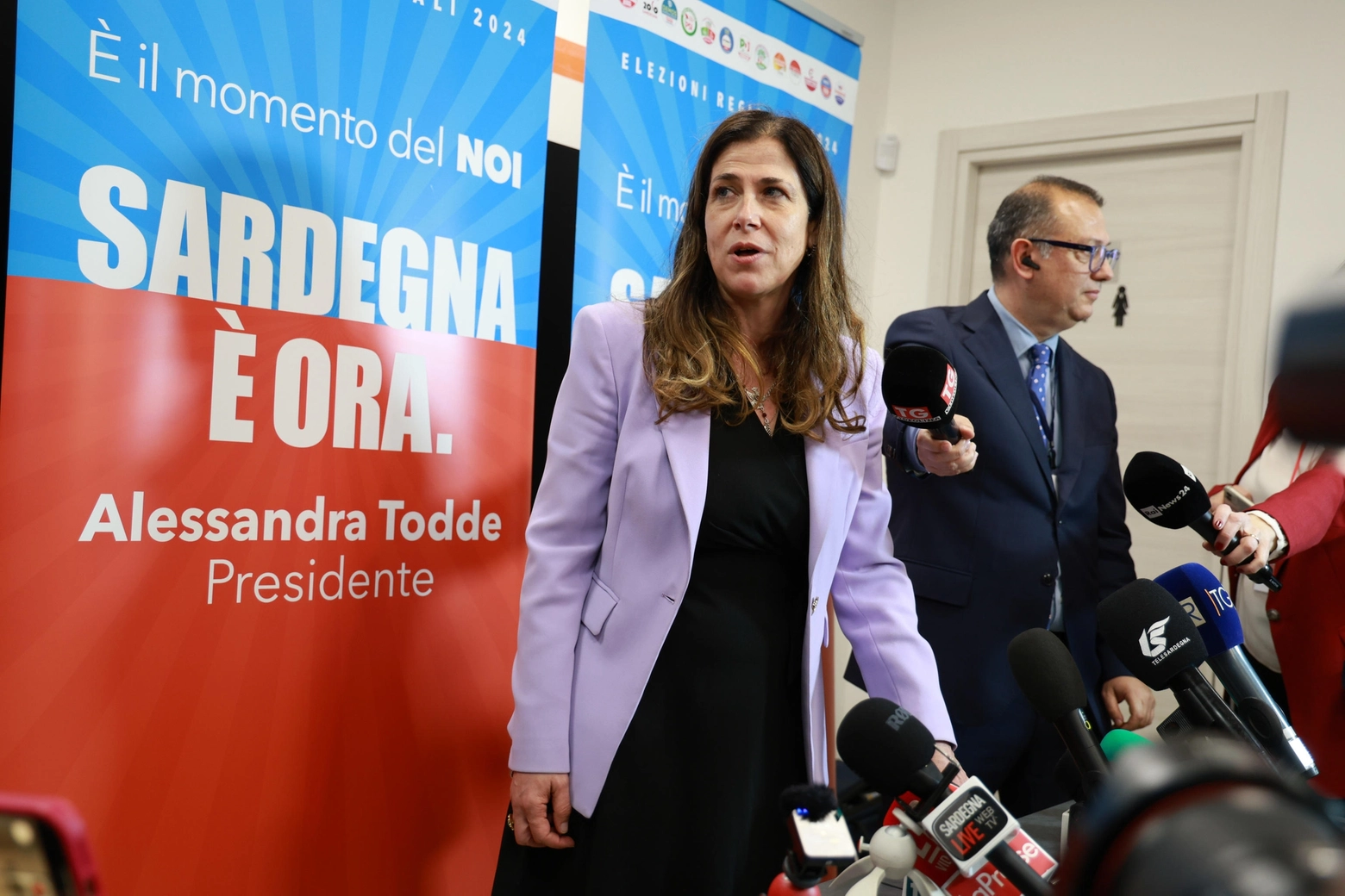 Todde: sono la prima presidente donna della Sardegna ++RPT++