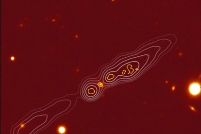 Scoperta una grande galassia da record (arxiv)