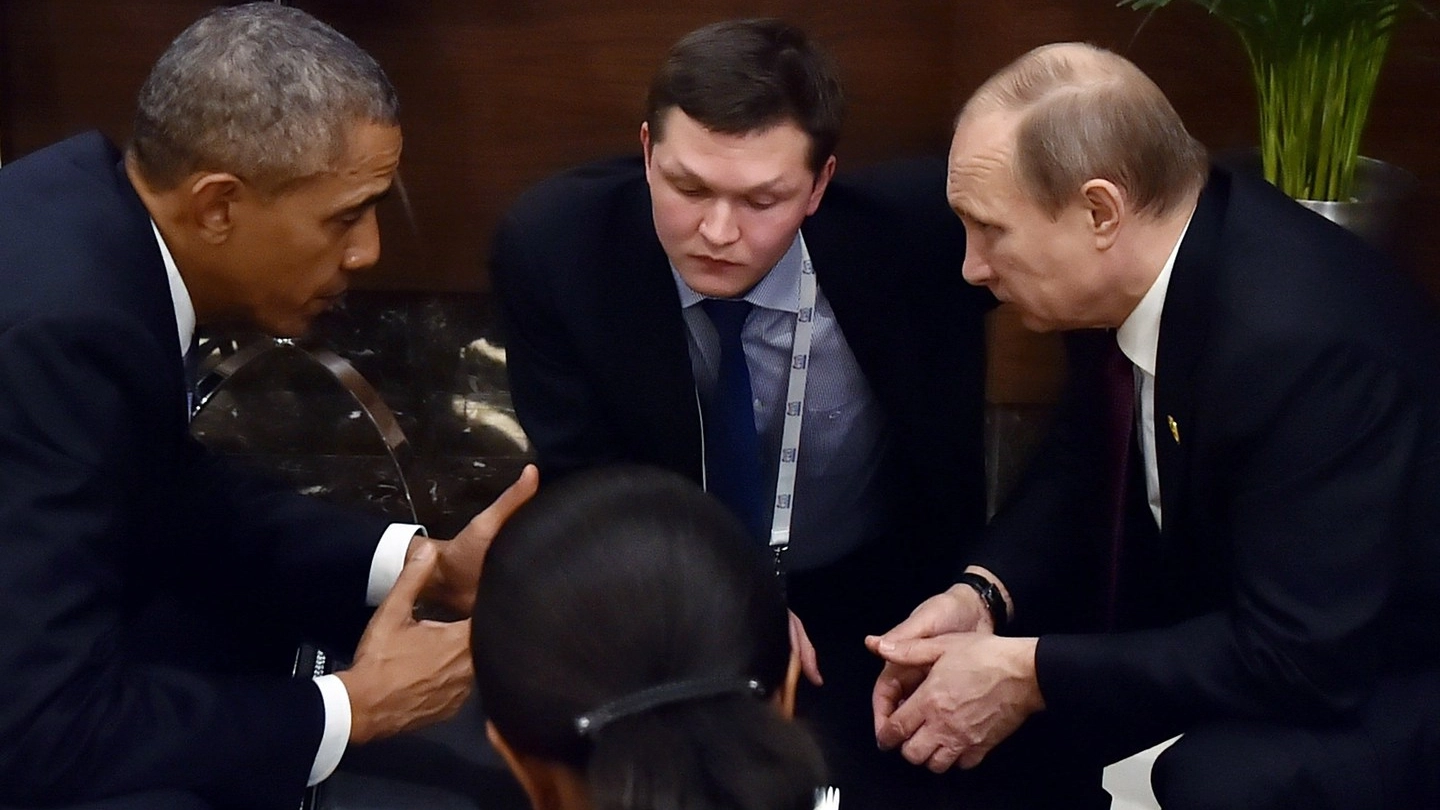 G20, il vertice Obama-Putin (Afp)