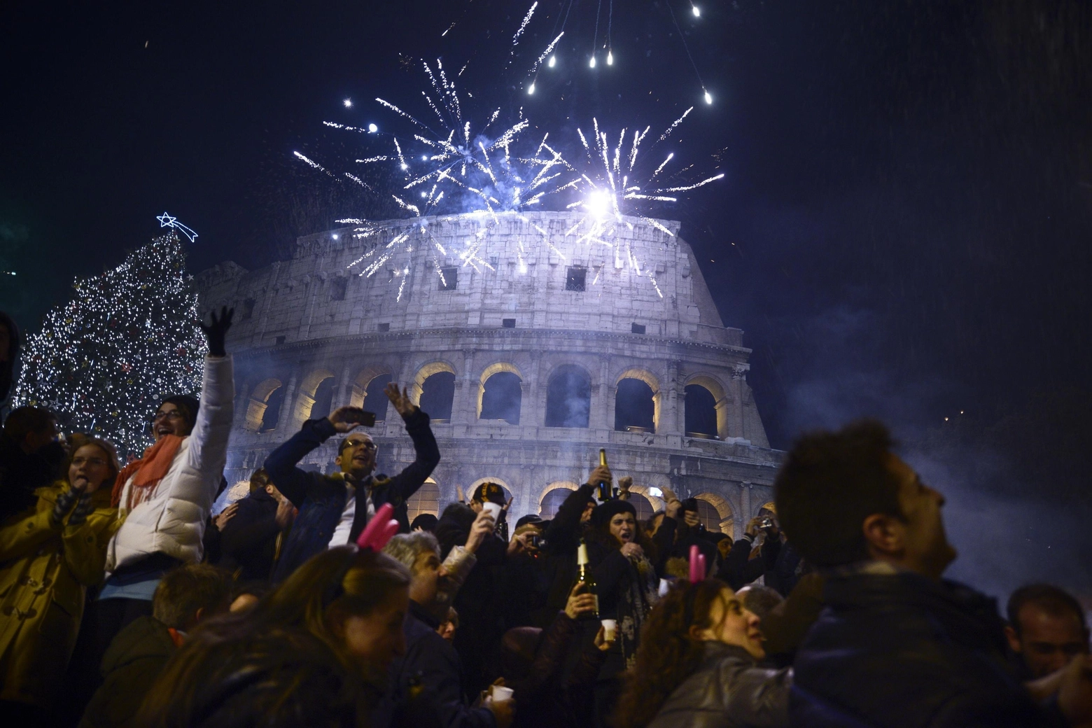 Capodanno a Roma (foto d'archivio)