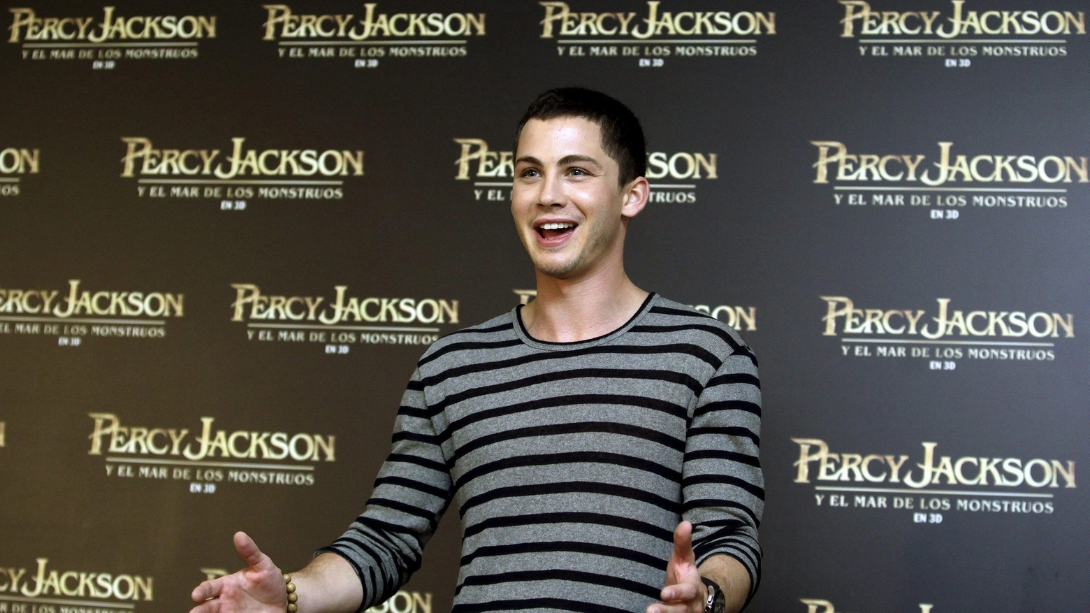 Crediti Ansa - Logan Lerman per 'Percy Jackson e gli dei dell'Olimpo - Il mare dei mostri'