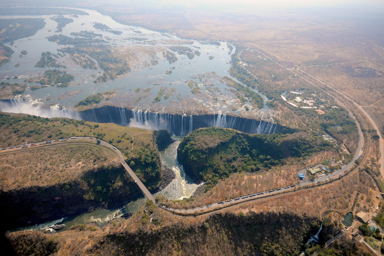 La Cascate Vittoria in una foto d'archivio