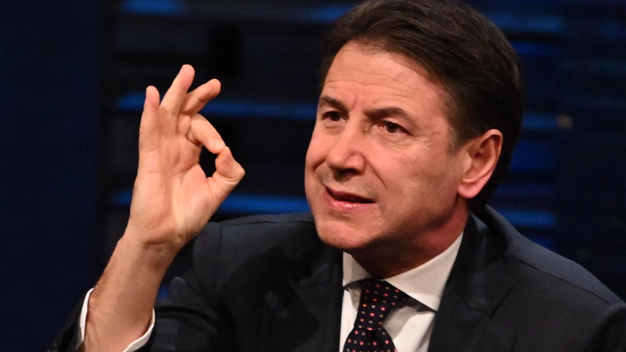 Giuseppe Conte, leader del M5sssss (Ansa)